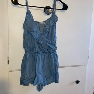 Denim Romper